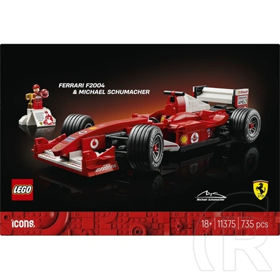 LEGO® Icons Ferrari F2004 és Michael Schumacher 11375