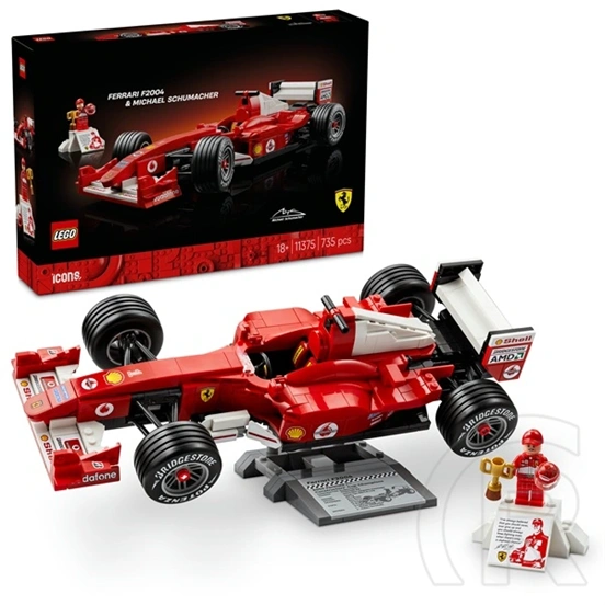 LEGO® Icons Ferrari F2004 és Michael Schumacher 11375