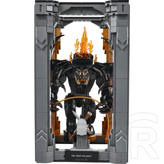 LEGO® Icons Könyvkuckó: A Gyűrűk Ura: Balrog™, dekorációs szett a könyvespolcra 10367
