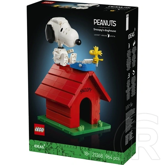 LEGO® Ideas Peanuts: Snoopy kutyaháza 21368