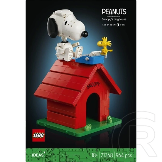 LEGO® Ideas Peanuts: Snoopy kutyaháza 21368