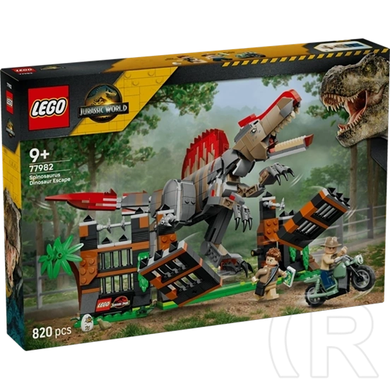 LEGO® Jurassic World™ Menekülés a spinosaurus elől 77982