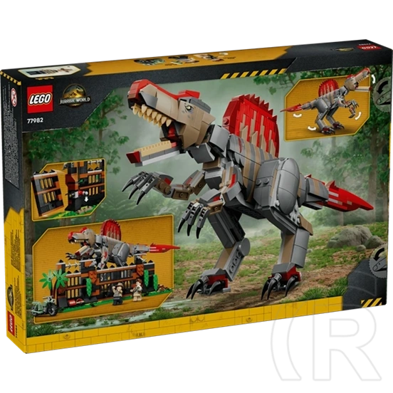LEGO® Jurassic World™ Menekülés a spinosaurus elől 77982