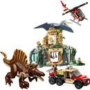 LEGO® Jurassic World Spinosaurus és Quetzalcoatlus, légi küldetés, dinoszauruszjáték 76976