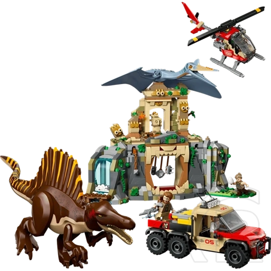 LEGO® Jurassic World Spinosaurus és Quetzalcoatlus, légi küldetés, dinoszauruszjáték 76976