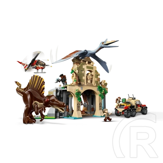 LEGO® Jurassic World Spinosaurus és Quetzalcoatlus, légi küldetés, dinoszauruszjáték 76976