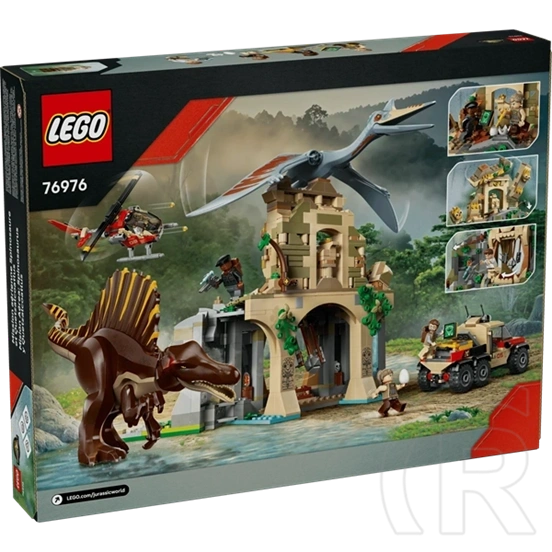 LEGO® Jurassic World Spinosaurus és Quetzalcoatlus, légi küldetés, dinoszauruszjáték 76976