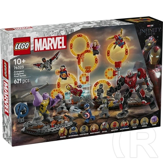 LEGO® Marvel Bosszúállók: Végjáték a döntő csata, megépíthető szett 76323