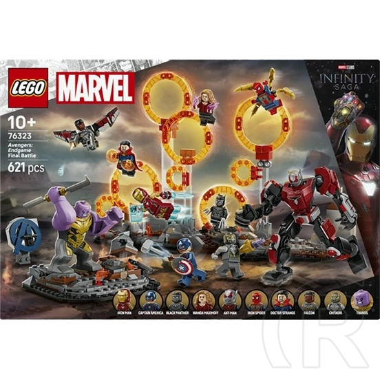 LEGO® Marvel Bosszúállók: Végjáték a döntő csata, megépíthető szett 76323