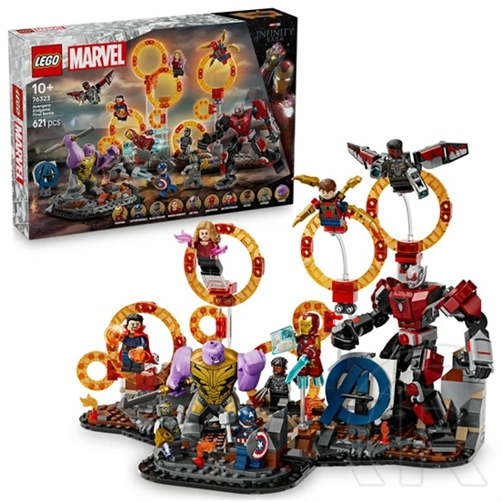 LEGO® Marvel Bosszúállók: Végjáték a döntő csata, megépíthető szett 76323