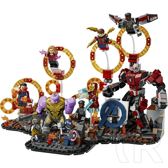 LEGO® Marvel Bosszúállók: Végjáték a döntő csata, megépíthető szett 76323