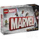 LEGO® Marvel: MARVEL logó és minifigurák, gyűjthető és megépíthető szett 76313