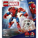 LEGO® Marvel Pókember robot vs. Anti-Venom, megépíthető játékfigurákat tartalmazó szett 76308