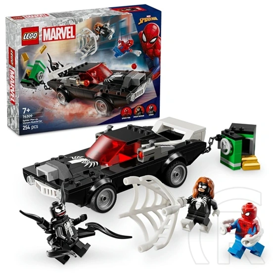 LEGO® Marvel Pókember vs. Venom sportautója, szett megépíthető játék járművel 76309