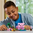 LEGO® Minecraft® A kismalac háza, állatos gamer-építőjáték gyerekeknek 21268