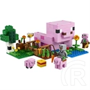 LEGO® Minecraft® A kismalac háza, állatos gamer-építőjáték gyerekeknek 21268