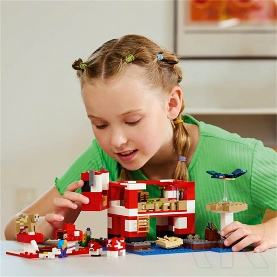 LEGO® Minecraft® A múúmbák háza, szigeten játszódó, gamer játékkészlet gyerekeknek 21270