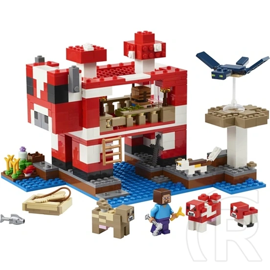 LEGO® Minecraft® A múúmbák háza, szigeten játszódó, gamer játékkészlet gyerekeknek 21270