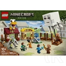LEGO® Minecraft® A szellemléghajó és falutámadás, ajándék játék gamereknek, gyermekeknek 21273