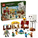 LEGO® Minecraft® A szellemléghajó és falutámadás, ajándék játék gamereknek, gyermekeknek 21273