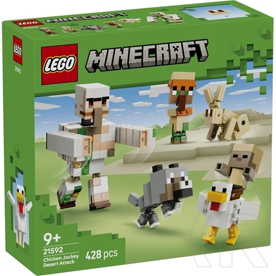 LEGO® Minecraft® Csirkezsoké, támadás a sivatagban 21592