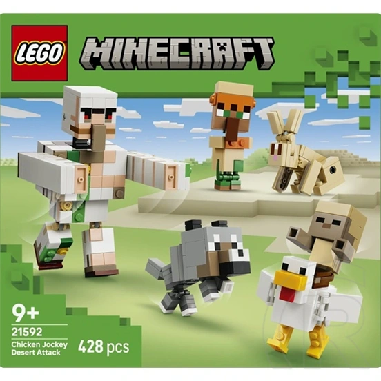 LEGO® Minecraft® Csirkezsoké, támadás a sivatagban 21592
