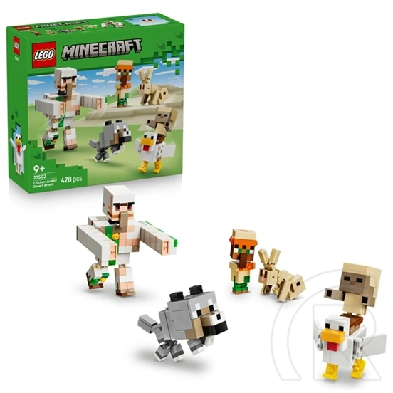 LEGO® Minecraft® Csirkezsoké, támadás a sivatagban 21592