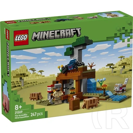 LEGO® Minecraft® Tatuexpedíció a bányában, figura a videójátékból 21269