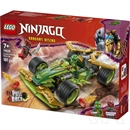 LEGO® NINJAGO® Lloyd hátrahúzhatós versenyautója, történetmesélős játékszett 71828