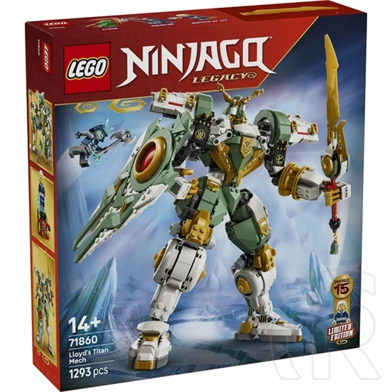 LEGO® NINJAGO® Lloyd titánpáncélja a 15. évfordulóra játék 71860