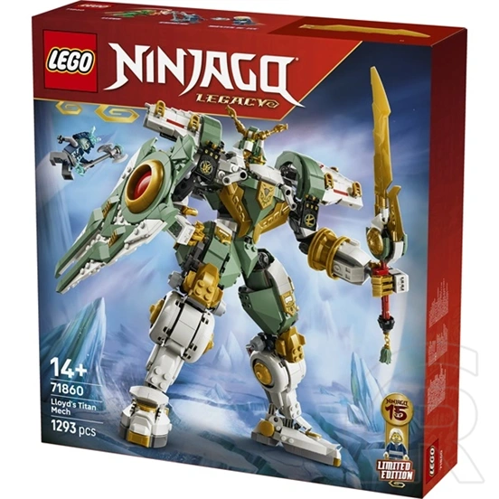 LEGO® NINJAGO® Lloyd titánpáncélja a 15. évfordulóra játék 71860