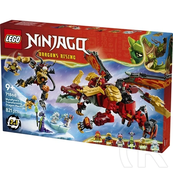 LEGO® NINJAGO® Wyldfyre átalakuló sárkányrobotja 71868