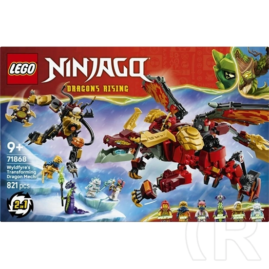 LEGO® NINJAGO® Wyldfyre átalakuló sárkányrobotja 71868