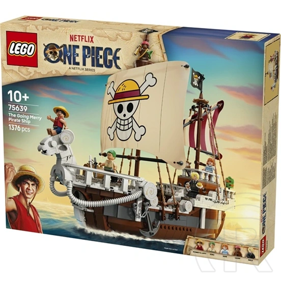 LEGO® ONE PIECE Going Merry kalózhajó, építőjáték és hajókészlet 75639