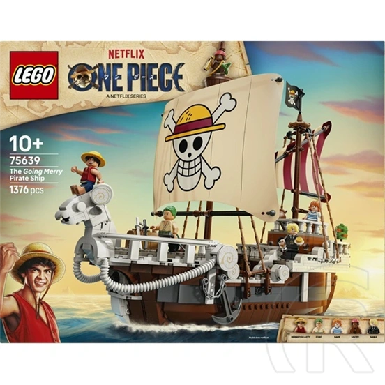 LEGO® ONE PIECE Going Merry kalózhajó, építőjáték és hajókészlet 75639