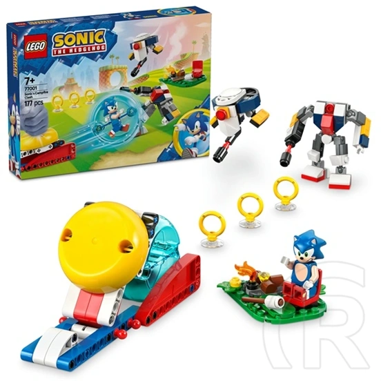 LEGO® Sonic the Hedgehog™ Sonic csatája a tábortűznél, játék 77001