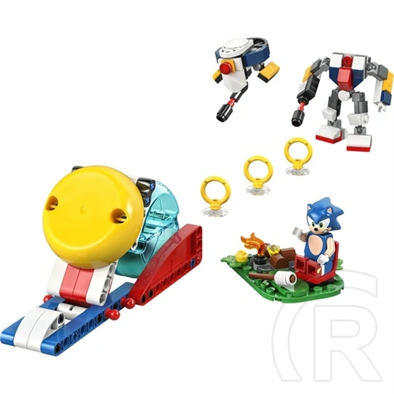 LEGO® Sonic the Hedgehog™ Sonic csatája a tábortűznél, játék 77001