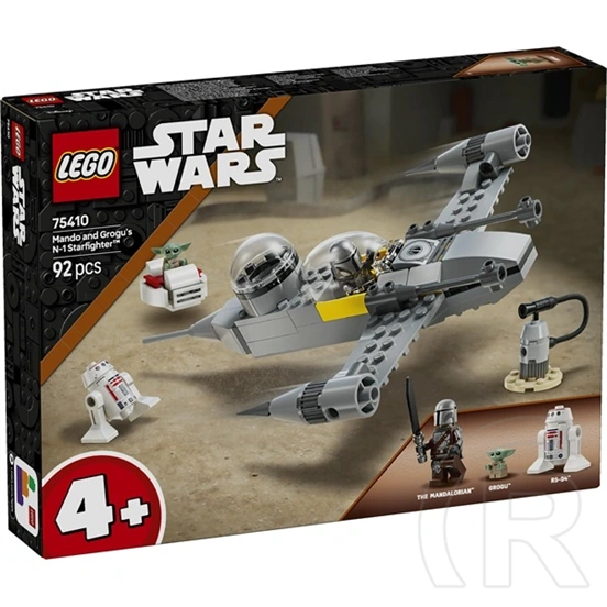 LEGO® Star Wars™ Mando és Grogu N1-es vadászgépe, építőjáték 75410