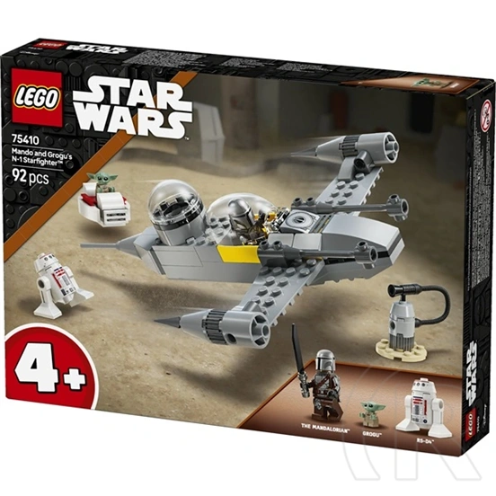 LEGO® Star Wars™ Mando és Grogu N1-es vadászgépe, építőjáték 75410