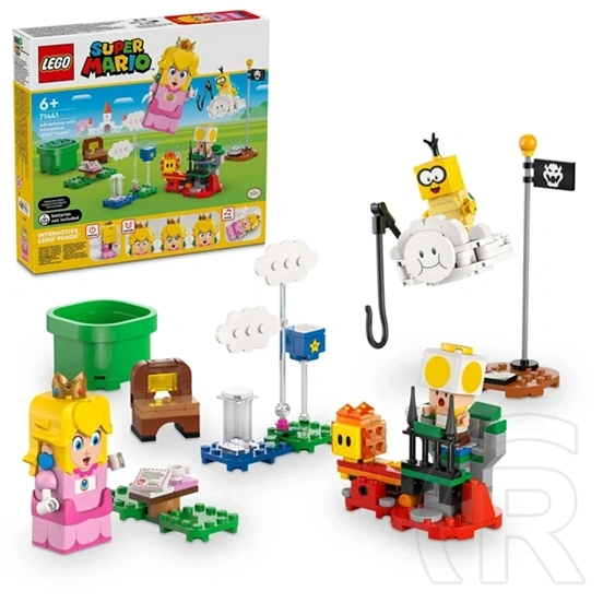 LEGO® Super Mario™ Kalandok az interaktív LEGO® Peach™ figurával 71441
