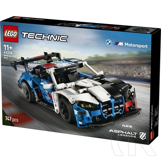 LEGO® Technic BMW M4 GT3 EVO versenyautó-modellkészlet 42226