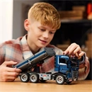 LEGO® Technic Billenőplatós teherautó, kék színű, játék építőipari munkagépet tartalmazó szett 42203