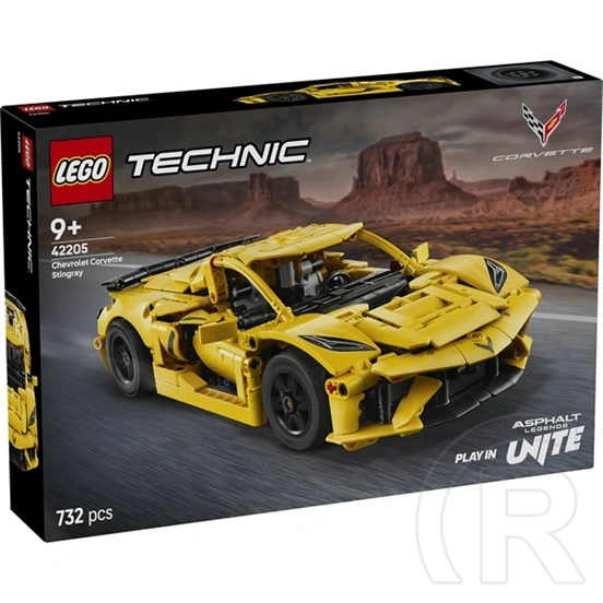 LEGO® Technic Chevrolet Corvette Stingray, autómodell-készlet, járműves játék 42205
