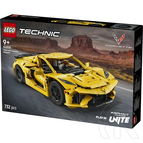 LEGO® Technic Chevrolet Corvette Stingray, autómodell-készlet, járműves játék 42205