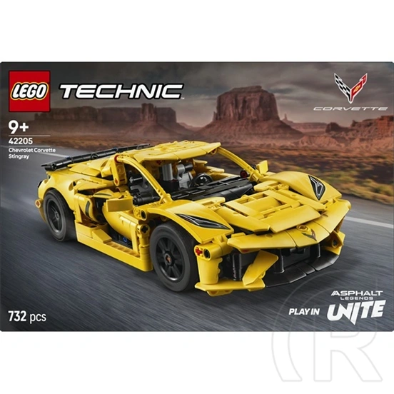 LEGO® Technic Chevrolet Corvette Stingray, autómodell-készlet, járműves játék 42205