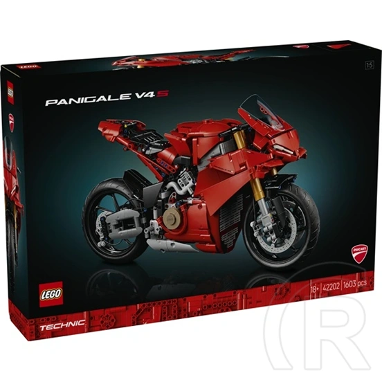 LEGO® Technic Ducati Panigale V4 S motorkerékpár modellépítőszett 42202