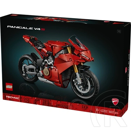 LEGO® Technic Ducati Panigale V4 S motorkerékpár modellépítőszett 42202