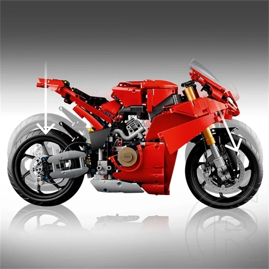 LEGO® Technic Ducati Panigale V4 S motorkerékpár modellépítőszett 42202