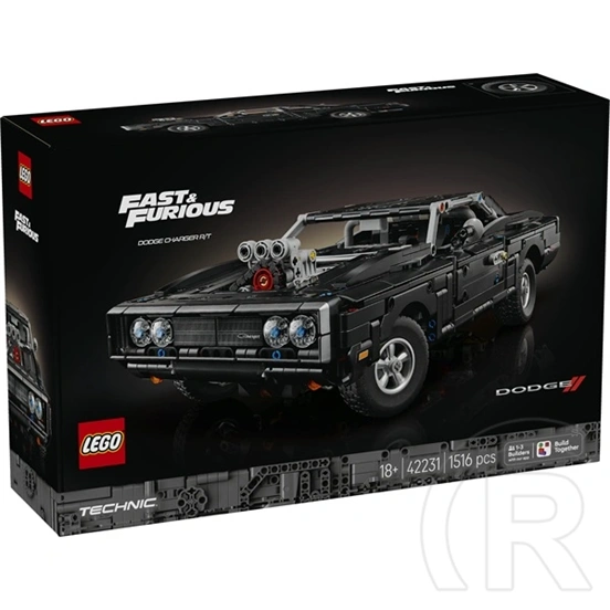 LEGO® Technic Fast and Furious Dodge Charger R /T autó 42231