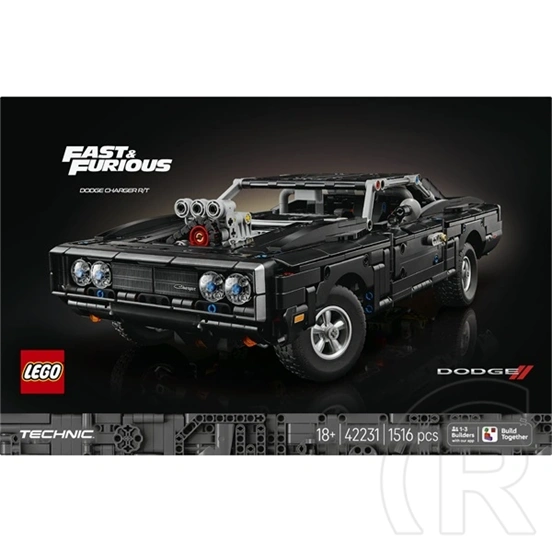 LEGO® Technic Fast and Furious Dodge Charger R /T autó 42231